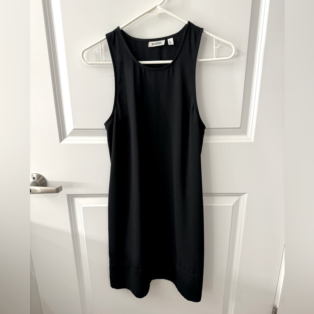 Little black shift dress
